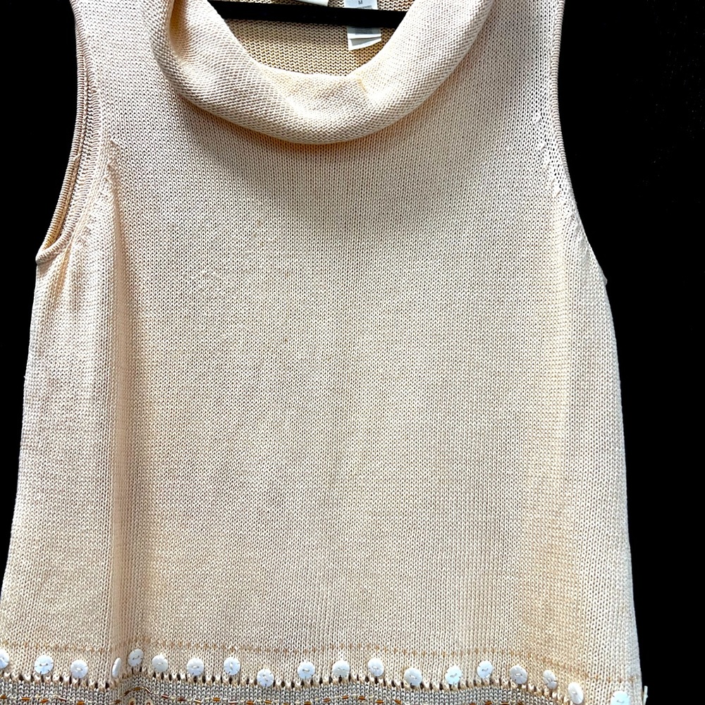 Beads on Bottom blouse